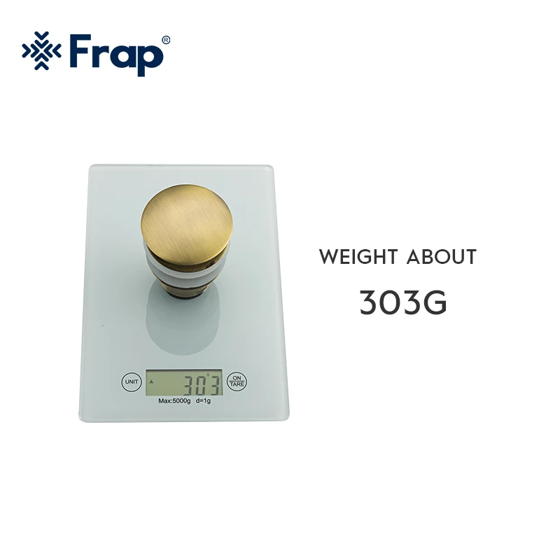 Латунный выдвижной кран для раковины Frap кнопка перелива выдвижная пробка сливов