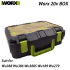 Пластиковая коробка WORX, подходит для WU388, WU386, WU380S, WU279, WU189, WU294, WU808, портативный ящик для инструментов, инъекционная коробка, высокая прочность, водонепроницаемость