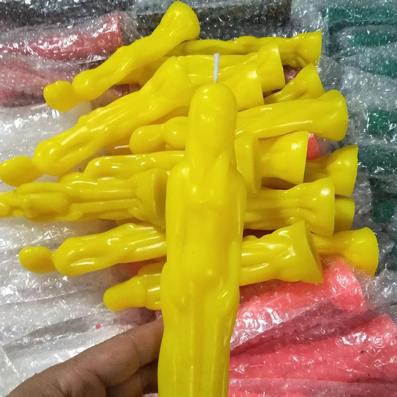 2 шт./лот парные Свадебные свечи ручной работы гуманоидные мужские и женские для