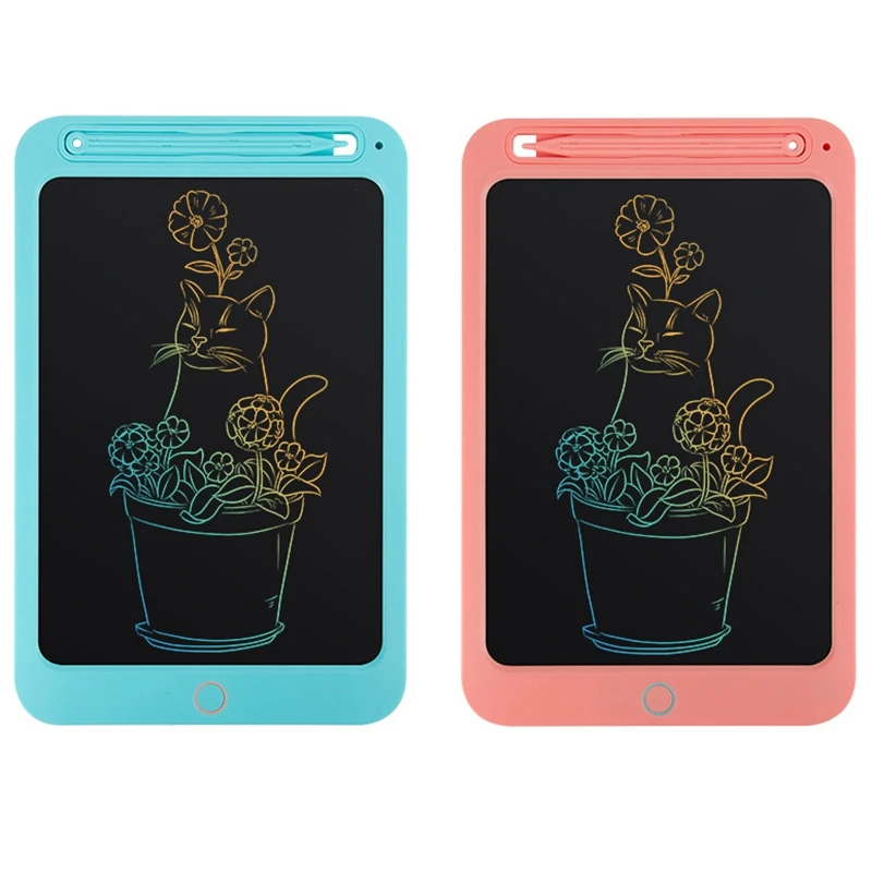10 Inch Color Lcd Tablet Digital Drawing Tablet Children'S Hand-Painted Board Portable Electronic Graphics Board with Lock Butto