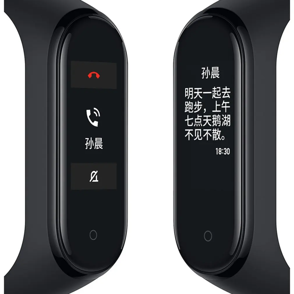 Xiaomi mi Band 4 четыре поколения Смарт спортивные часы многофункциональный браслет