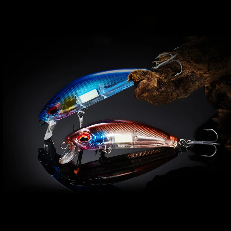 

Рыболовная приманка 1 шт., искусственная наживка, Crankbait, светящаяся Реалистичная кожа 10 г 7 см, тонущие воблеры, карп, рыбалка на щуку, басы