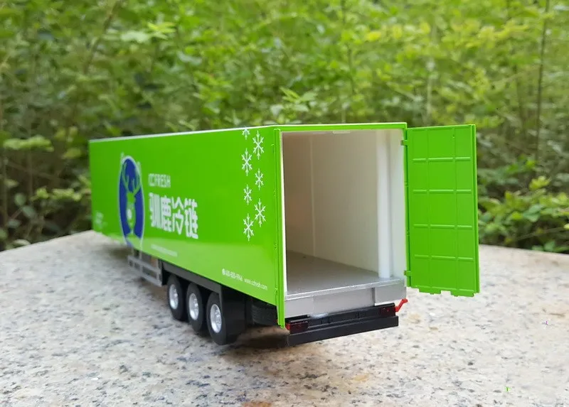 Коллекционная модель сплава подарок 1:43 Масштаб Scania S500 Холодильник контейнер грузовик трактор литья под давлением игрушка модель украшения