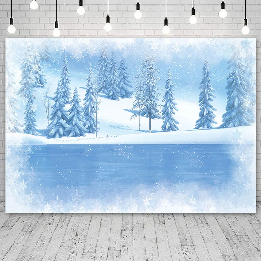 

Avezano Backdrop Merry Christmas Winter Tree Bokeh Wonderland Kid Photography Backgrounds Photo Studio Photozone Photocall Decor