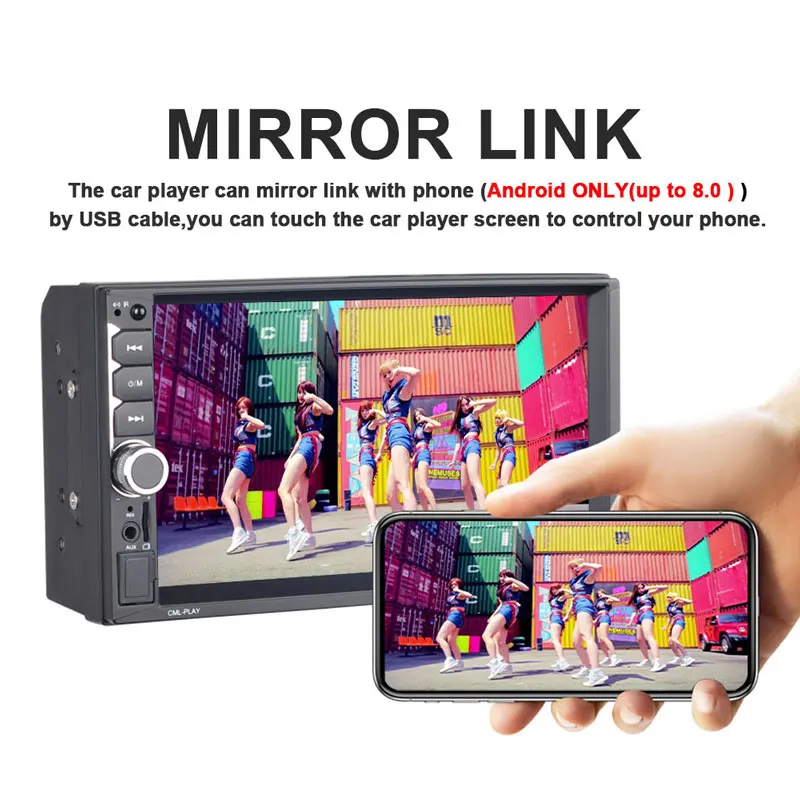 Салона автомобиля MP5 плеер Поддержка TF карта Автомобильный стерео автомобильные