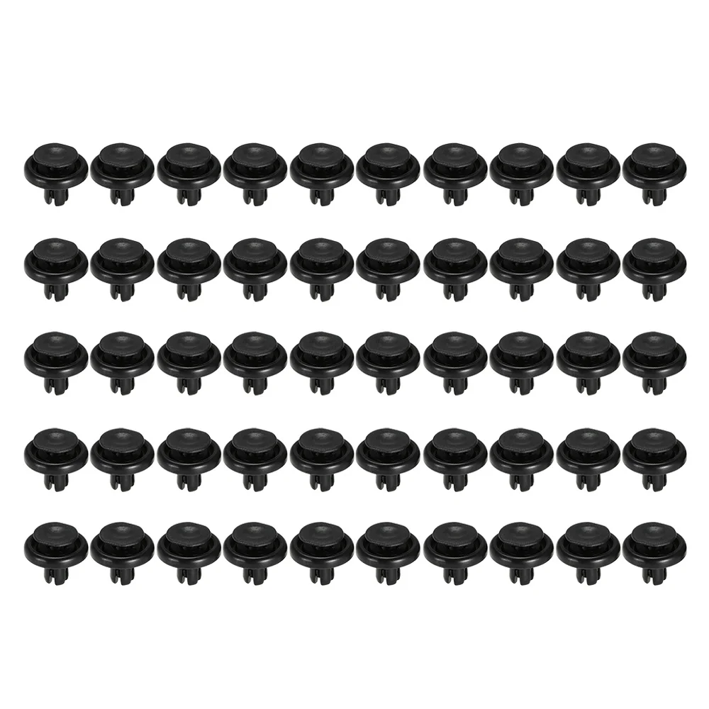 

Car Fasteners Clips 50Pcs Plastic Retainer Clips Car Push Pin Rivet Trim Clips Universal Fit for Toyota Honda