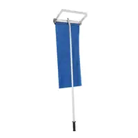 193-650cm Roof Snow Rake -30 Degrees Telescopic Snows Removal System Cloth Adjustable Slip-proof Rod Roof Rake For Removing Snow