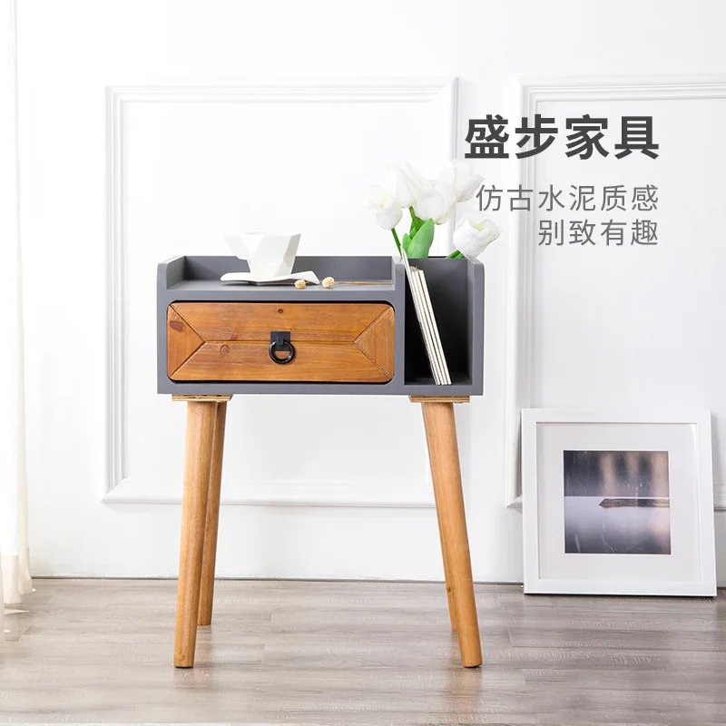 13 кг устойчивый сосны деревянный ящик для шкафа ручка шкафчик хранения