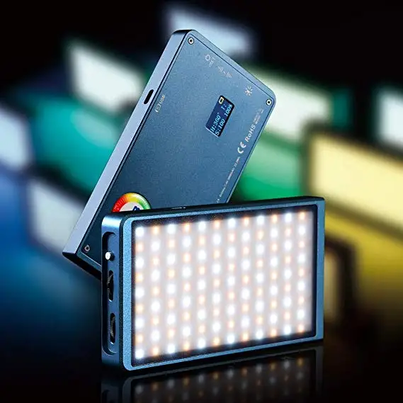 Светильник для фотосъемки ing 12 Вт светодиодный мини Карманный RGB светильник