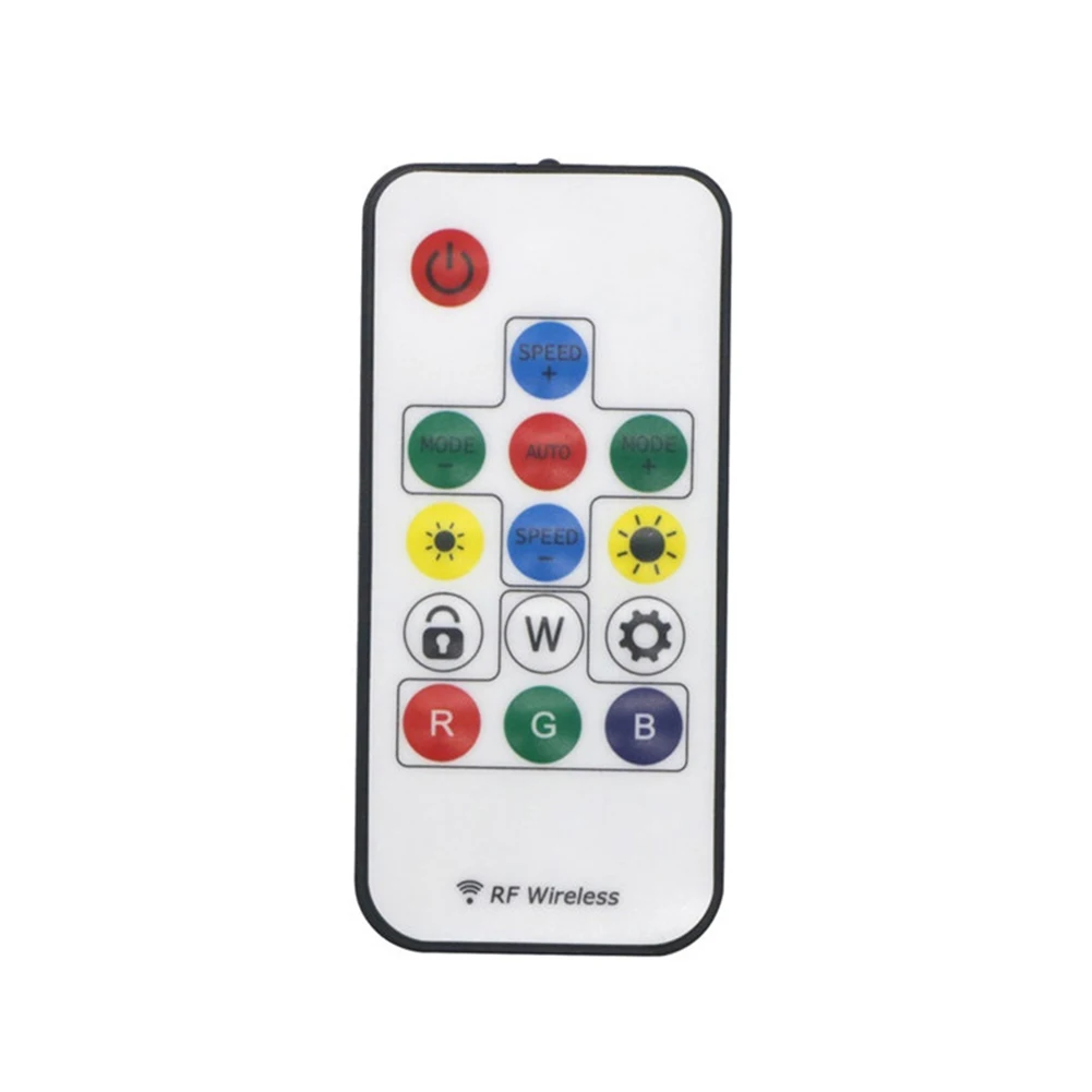 WS2812B/WS2811 переключатель Pixel Мини электрическая Светодиодная лента 14 клавиш DC 5 ~ 24 В