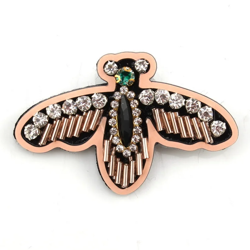 Стеклянная Хрустальная Стразы для вечерние в виде бабочки искусственные и