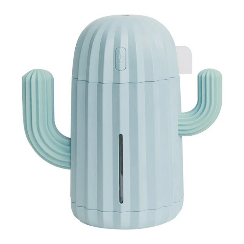 

Cactus Shape Large Capacity Portable Desktop Air Humidifier USB Mist Maker Aroma Essential Oil Diffuser for Home Fogger