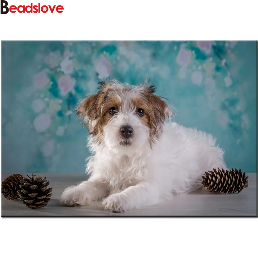 

Милые животные Щенок 5d diy Алмазная картина полная дрель квадратная круглая Алмазная вышивка распродажа Алмазная мозаика Вышивка крестом до...