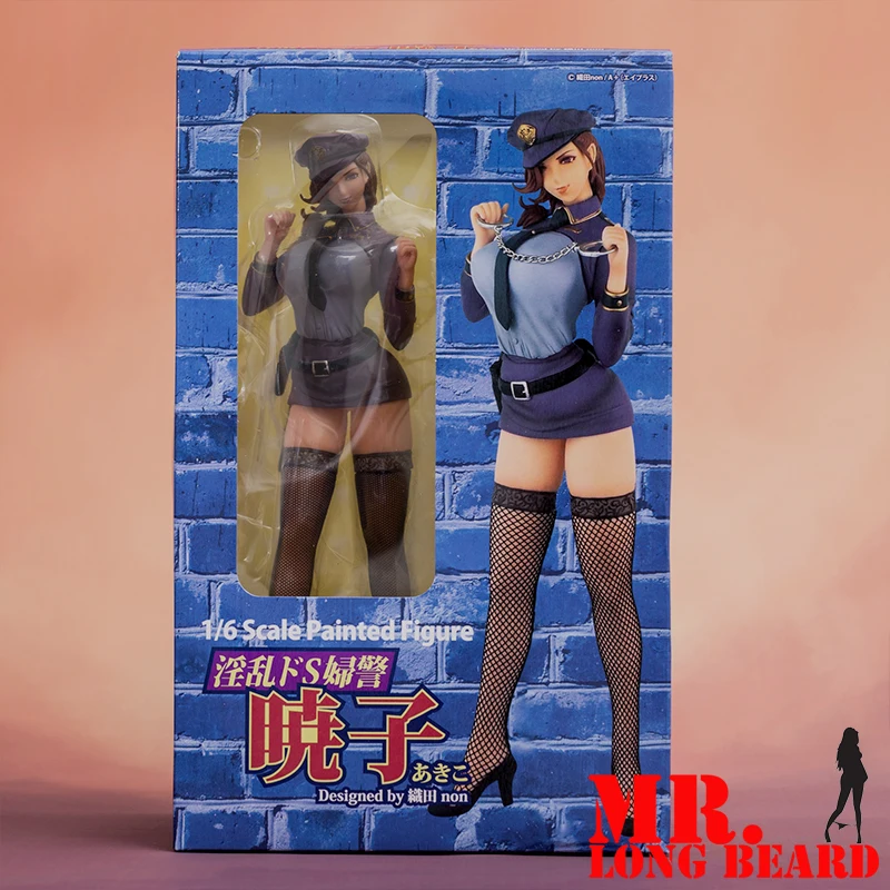 WITH BOX A+ Policewoman не сексуальная фигурка героя из японского аниме ПВХ Фигурки для взрослых игрушки Аниме Фигурки игрушки - Цвет: WITH BOX