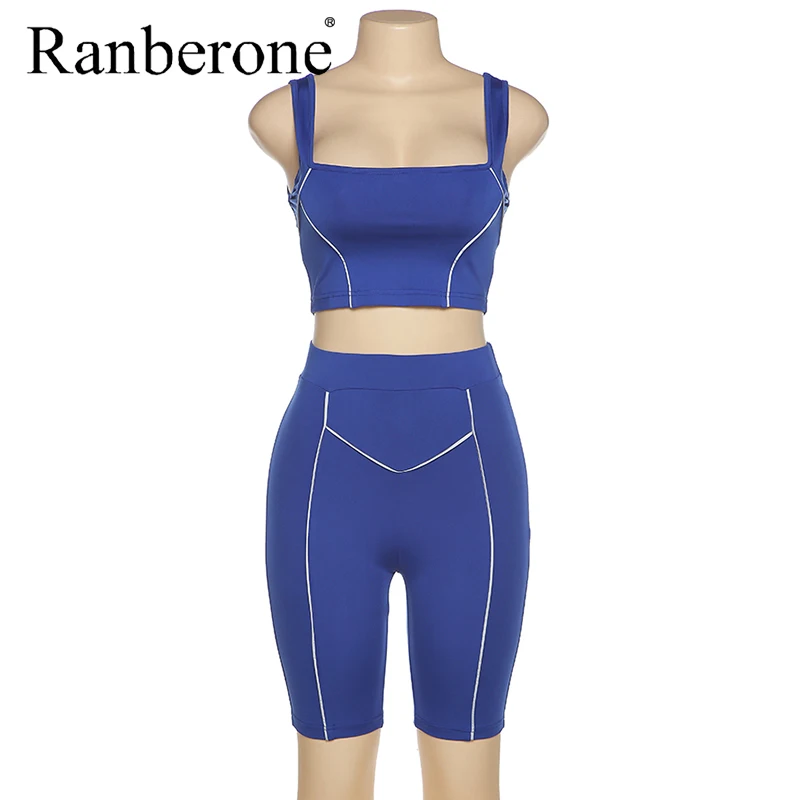 2 Piece Women Set Workout Gym Outfit Sets Sport Suit Fitness Leggings Running Ladies Suit Solid Color Women Bra Black Legging