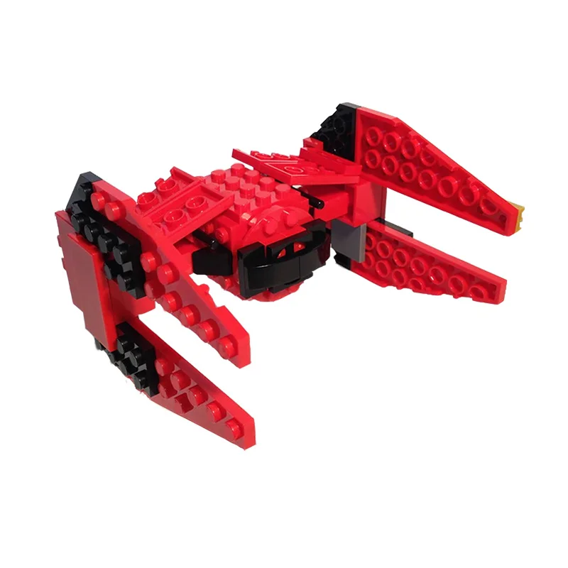 

75pcs Star Blocks Building Wars TIE Interceptor Compatible Blocks Toys No Box Kids Christmas Gift