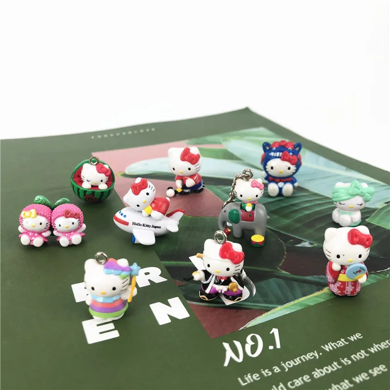 Фигурки героев мультфильма Hello Kitty ПВХ 3 5 см | Игрушки и хобби