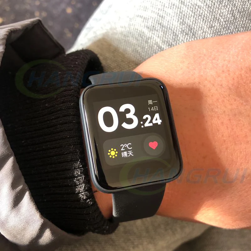 Спортивный фитнес-браслет глобальная версия Xiaomi Mi Watch Lite Смарт-часы с GPS и