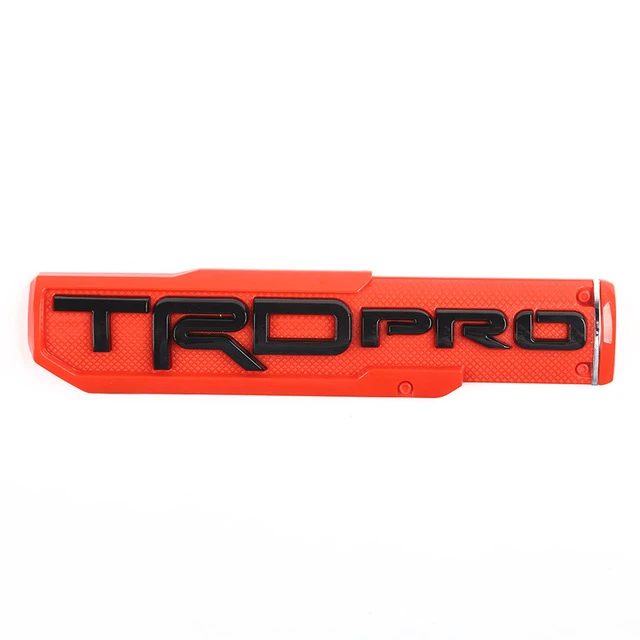C 1 PC Автомобильные эмблемы MOPAI для Toyota ABS, эмблема TRD, наклейки на значок, Стайлинг для Toyota 4Runner для Toyota TUNDRA, автомобильные аксессуары - Цвет: C 1 PC