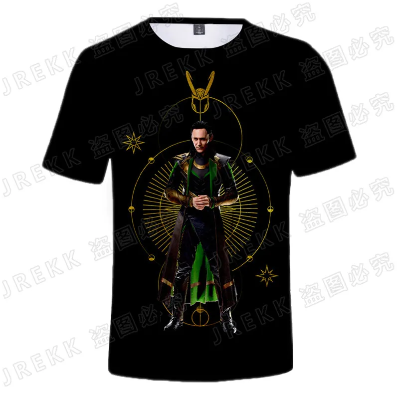 

2021 New Loki Laufeyson 3D Print Mens T-shirt Women Boys T-shirt Casual Short Sleeve Tops, Cool Summer T-shirt Tee Clothes