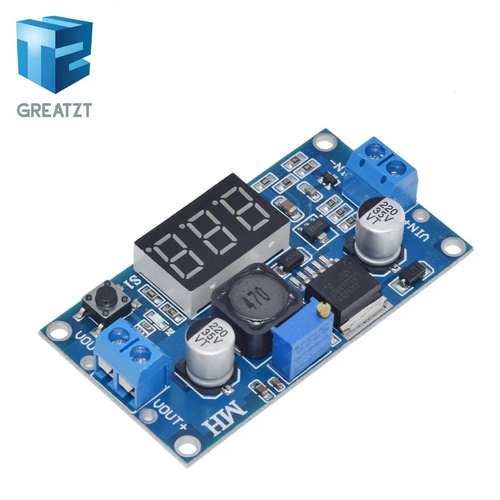 Высокое качество 3A Регулируемый DC-DC LM2596 LM2596S вход 4 V-35 V Выход 1,23 V-30 В постоянного тока dc понижающий Питание Регулятор модуль