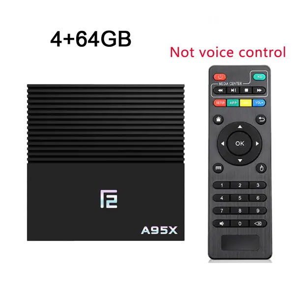 4GB 64GB ТВ приставка A95XF2 4G 32 Гб 64 ГБ Android 9,0 ТВ приставка 2,4/5,0G WiFi Bluetooth 4,2 Голосовое управление Amlogic S905X2 смарт-приставка ТВ приставка android - Цвет: 4GB 64GB