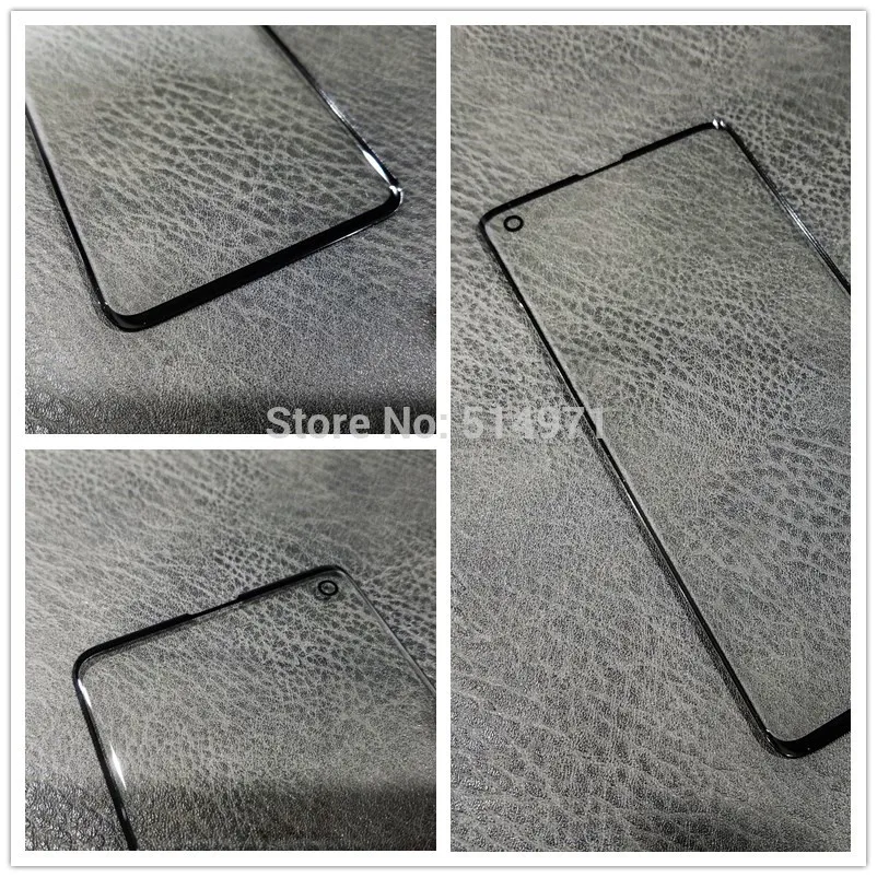A+ качество Новое внешнее стекло для замены для samsung S10 S10Plus S10E G973 G975 ЖК-дисплей сенсорный экран передняя внешняя стеклянная линза
