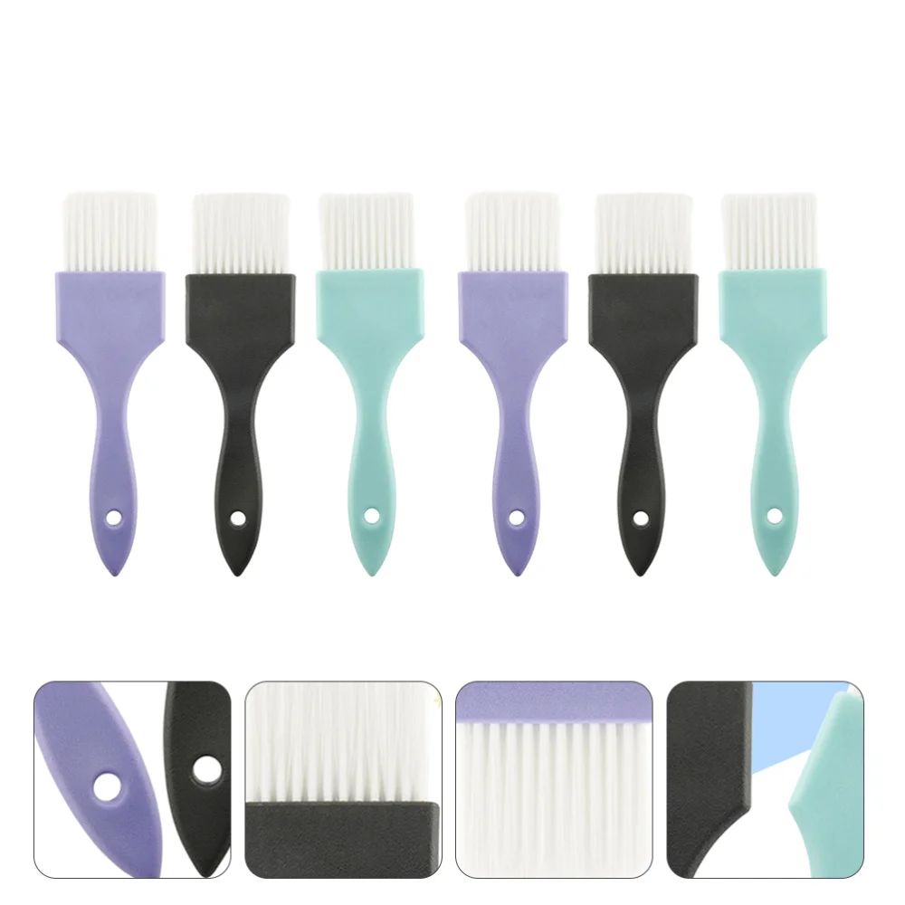 

6 шт., кисти для окрашивания волос