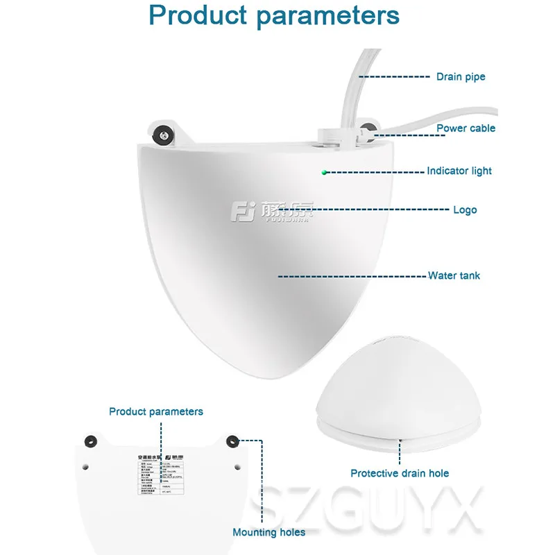 3W/220V автоматический бесшумный воздушный Кондиционер дренажный насос домашний