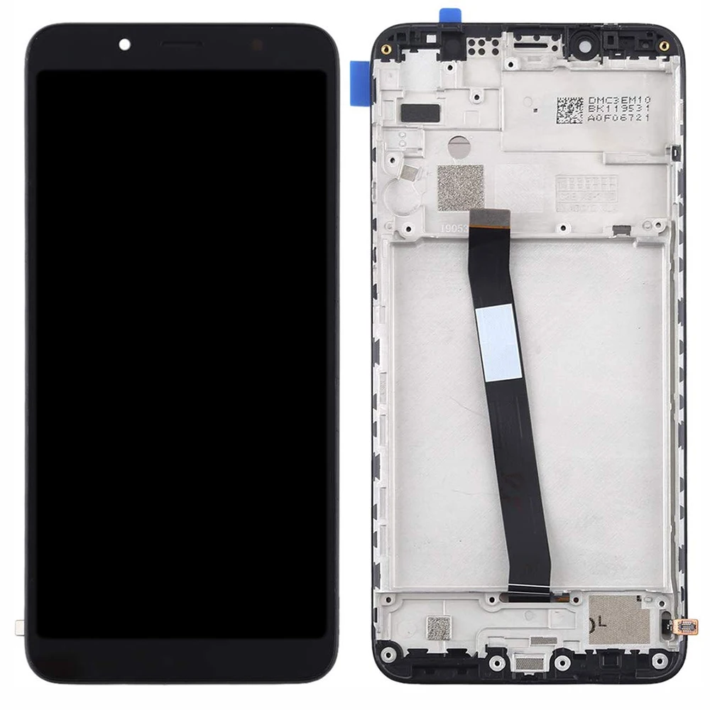 Для Xiaomi Redmi 7A lcd кодирующий преобразователь сенсорного экрана в сборе с рамкой