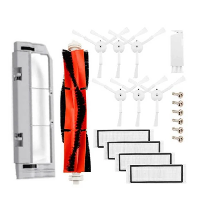 

Side Brush Roll Brush HEPA Filter Suitable for Xiaomi Roborock Robot S6 S5 MAX S60 S65 Vacuum Cleaner Spare Parts Kits