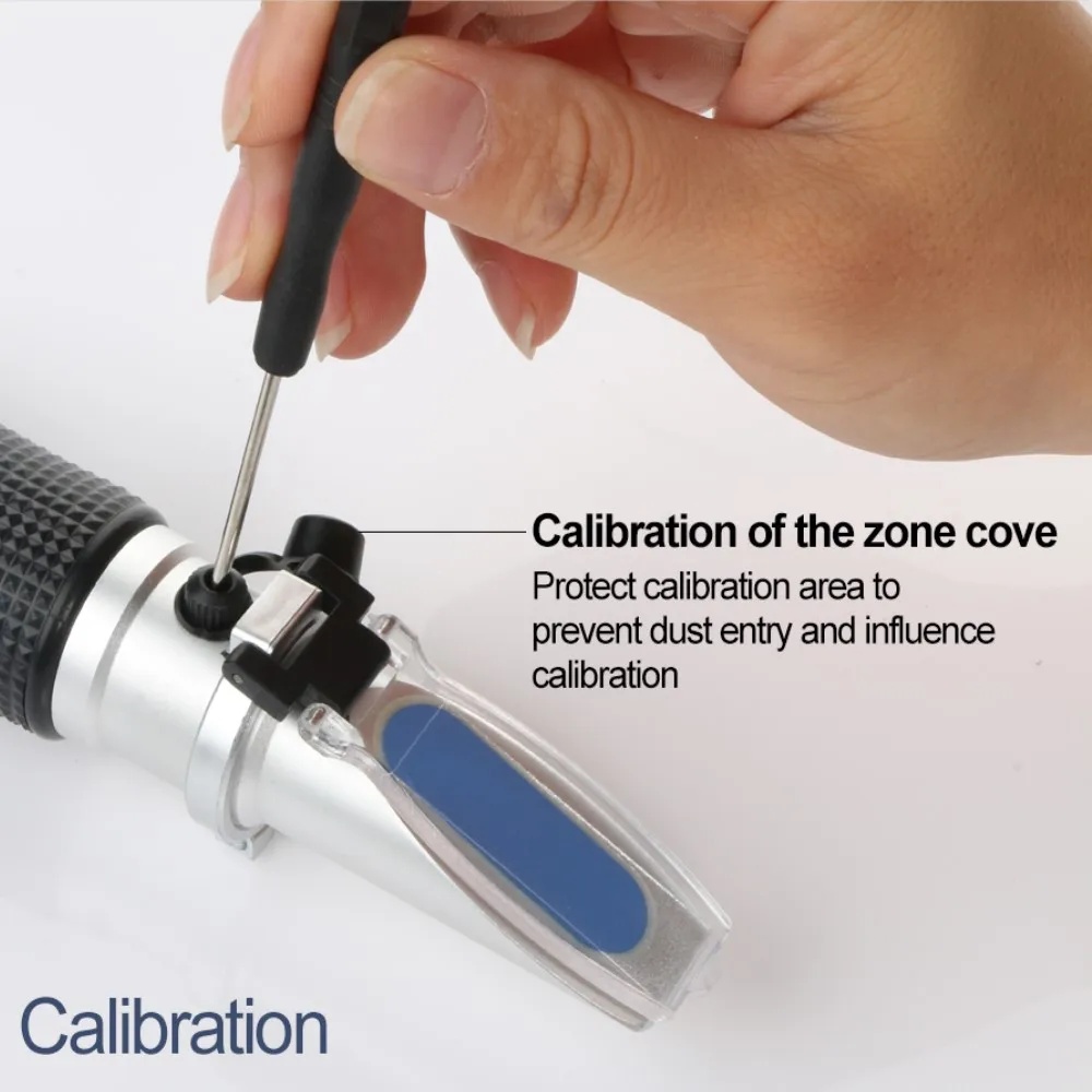 Портативный рефрактометр RZ для морской соленой воды измеритель аквариумный с