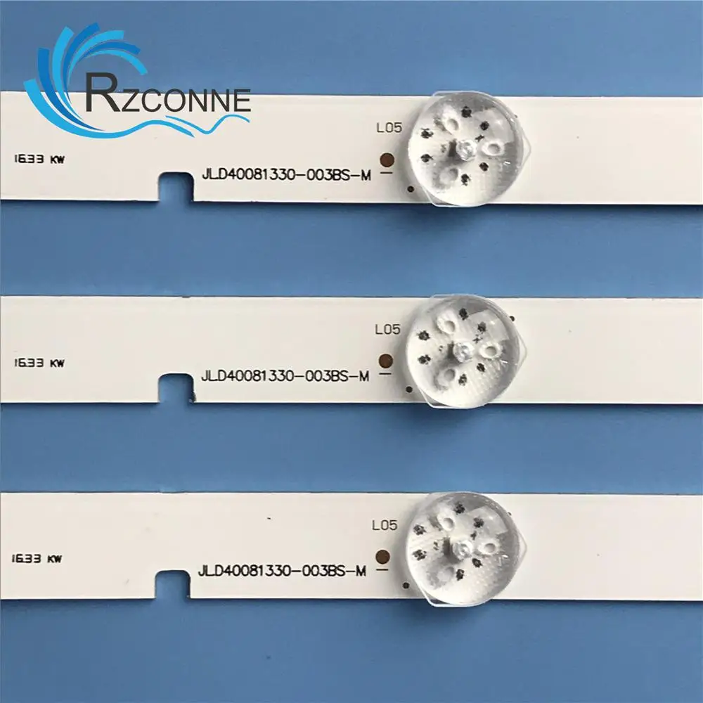 LED Backlight strip 8 lamp For Hisense 40'' TV JL.D40081330-003BS-M 40H3C1 40H3B Sharp LC-40LB480U LSC400HM09-Q01 NS-40D510NA19 |