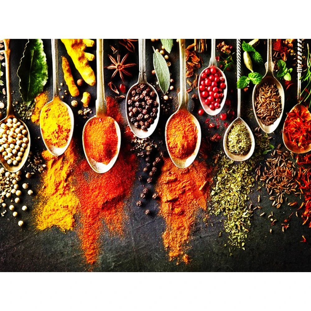 

Kitchen spices 5D DIY Diamond Painting Full Square Diamond Embroidery Pictures of Rhinestones Mosaic Kitchen Decoration FG2012