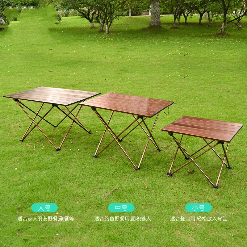 Складной стол для барбекю из алюминиевого сплава портативный настольный пикника