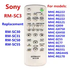RM-SC3 новый пульт дистанционного управления для RM-SC30 RM-SC31RM-SC50 для SONY CD HIFI система аудио RM-SC55 MHC-RG222 MHC-RG221 MHC-RG222 MHC-RG121