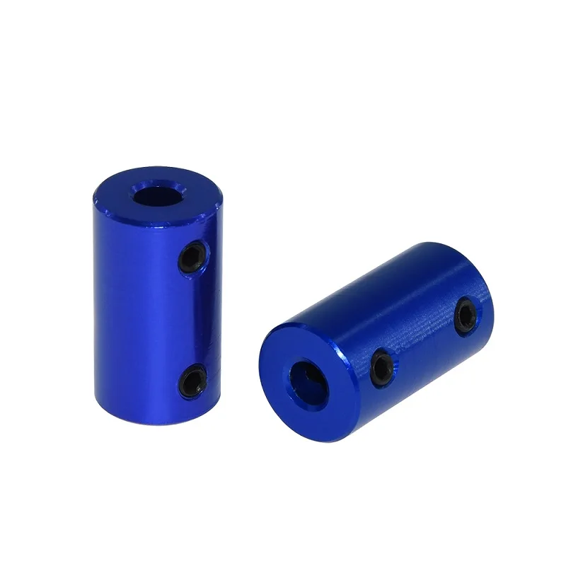 5pcs accessory Blue Aluminium alloy coupling 5mm x 8mm shaft coupler 