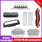 Hepa фильтр щетка Швабра Ткань бак для воды для Xiaomi Mi робот Вакуумный Швабра P STYJ02YM для Conga 3490 Запчасти для пылесоса аксессуары