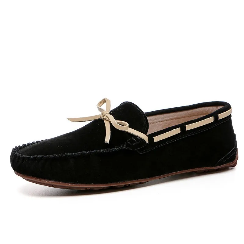 

Fotwear Genuine Leather Men Loafers Slip On Mens Moccasins Plus Size Office Lazy Shoes Breathable Driving Loafers Men Flat Shoes