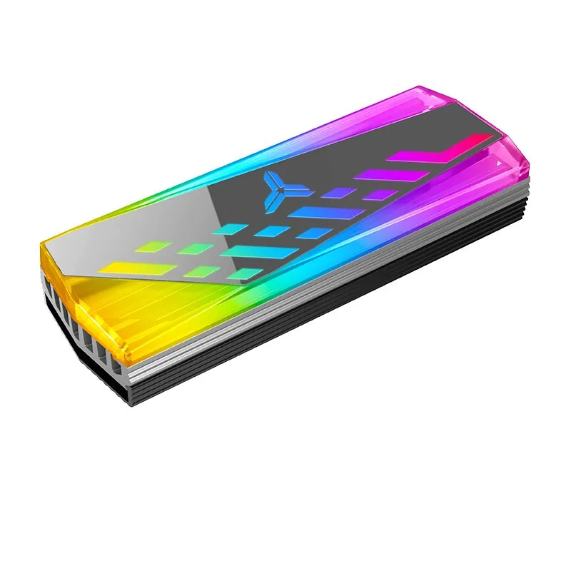 

JONSBO M.2 SSD Aluminium Hard Disk Cooler Symphony Edition Supports 5V/3PIN Addressable RGB ARGB Radiator Heatsink