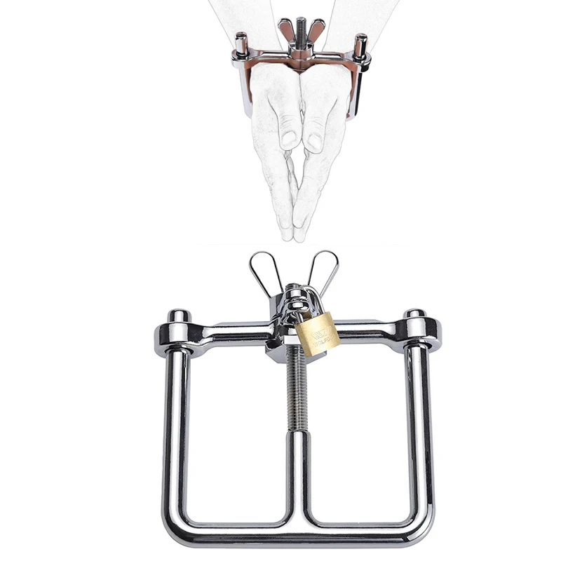 Новое поступление регулируемые SM реальные наручники металлический бондаж секс