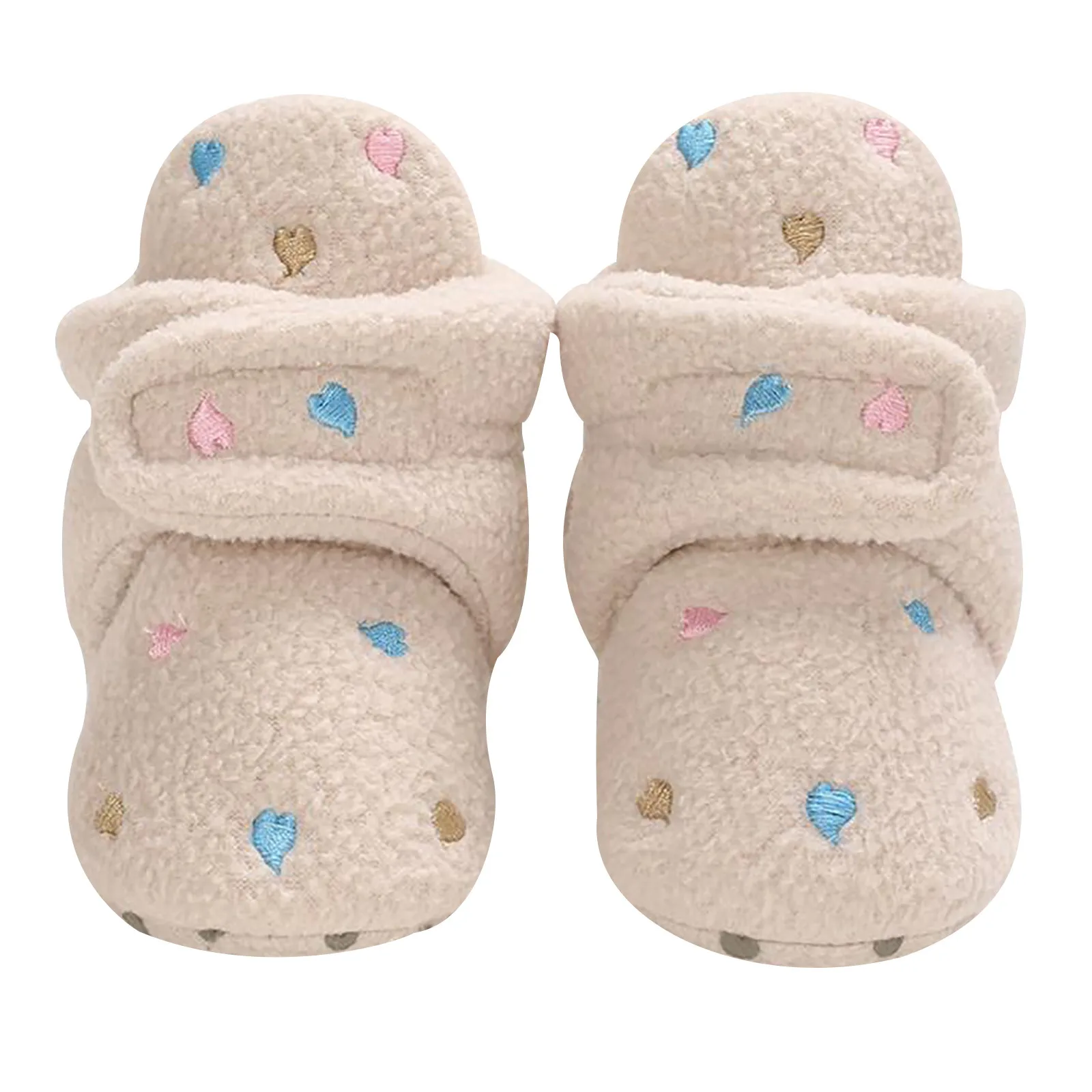 

1PC A Variety Of Styles New Winter Warm Newborn Babys Star Babys Shoes Non-slip Soft-soled Cotton Printed Sneakers Toddler Shoes