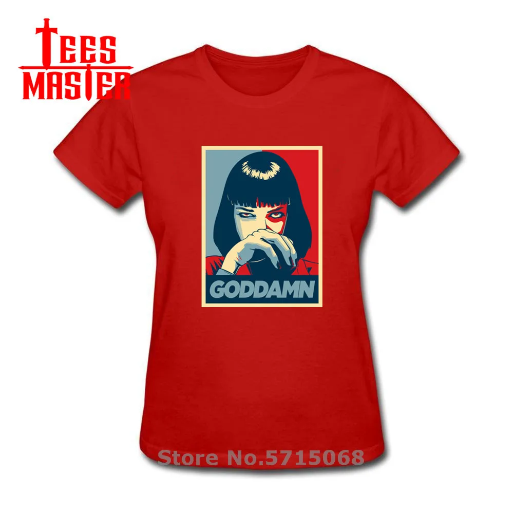 Camisa Квентин Тарантино плёнки Футболка женская из хлопка с логотипом фильмов