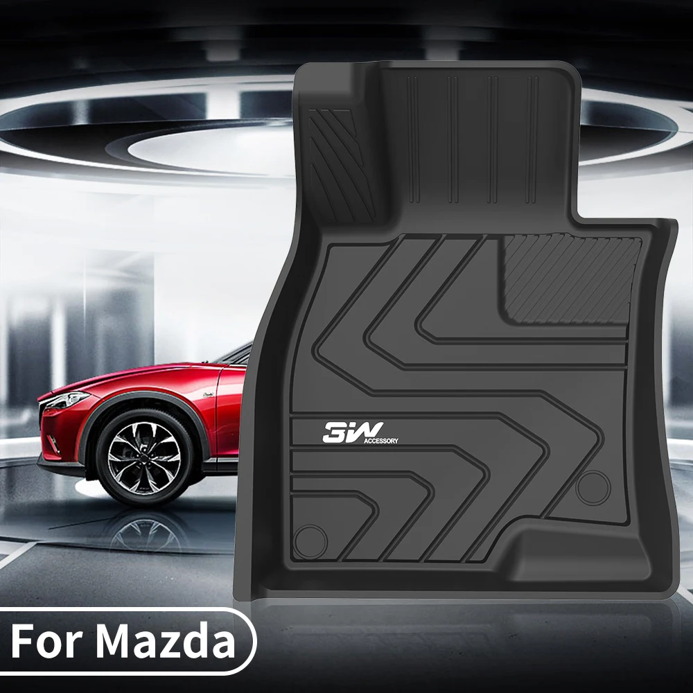 3 Вт полностью TPE коврики для Mazda CX4 CX5 Axela Atenza 2014 2019 Автомобильная Модель