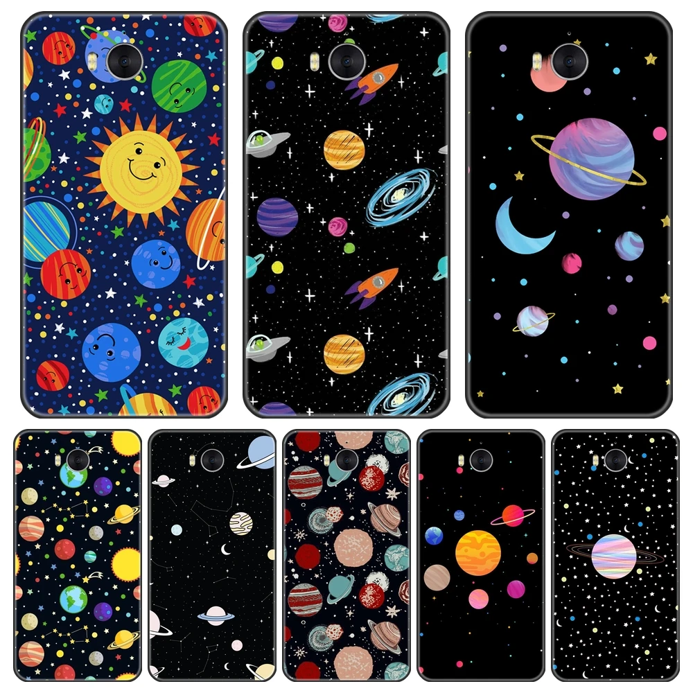 Чехол для телефона Star Space Moon Huawei Y5 Y6 Y7 Prime 2018 Y9 2019 Мягкая силиконовая задняя крышка