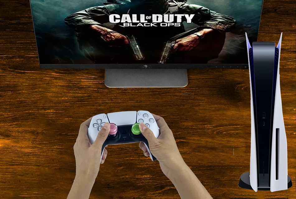 Колпачки для больших пальцев PS5 прозрачные силиконовые колпачки геймпада PS5/PS4 FPS |