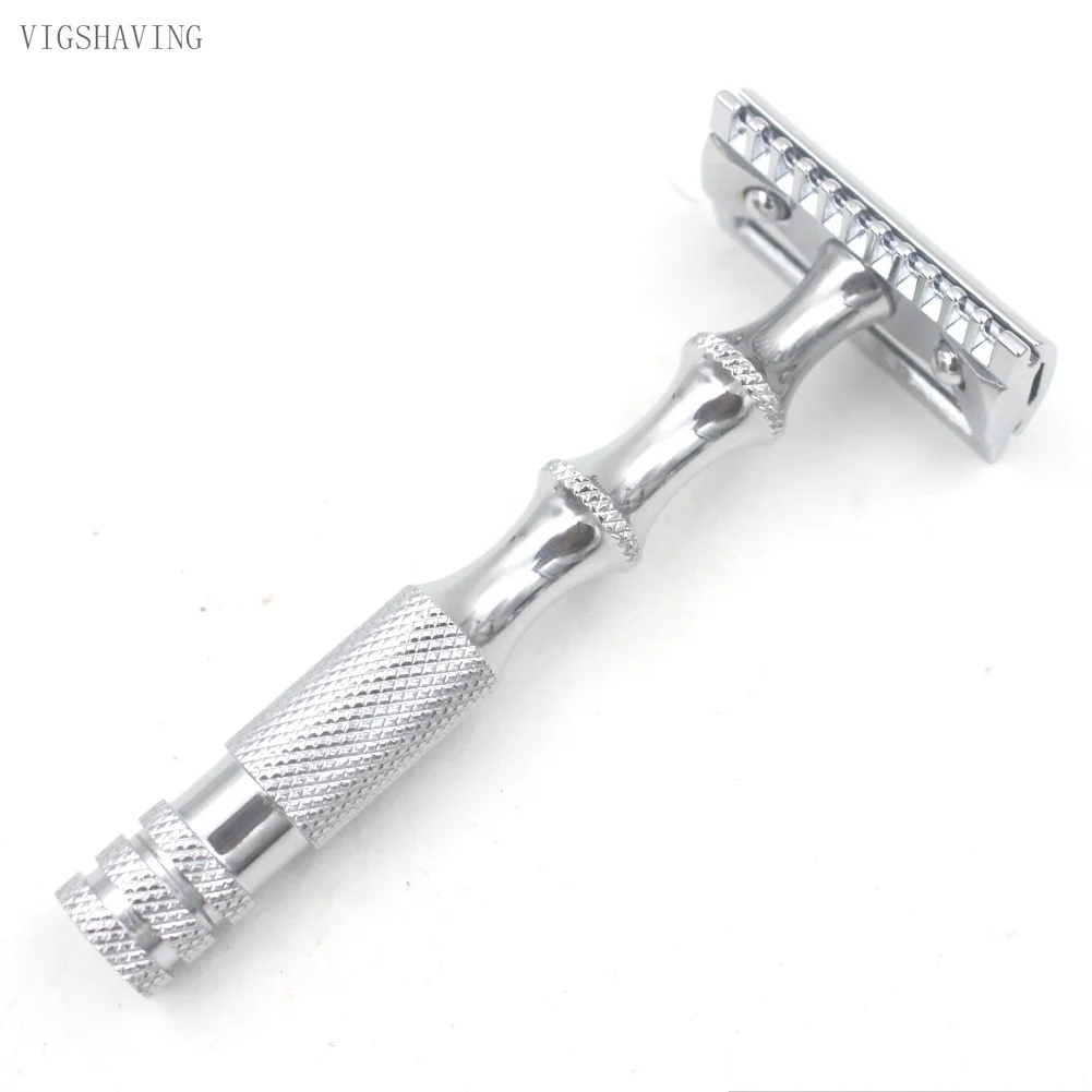 VIGSHAVING Новое поступление нержавеющая сталь двойной край безопасности бритвы