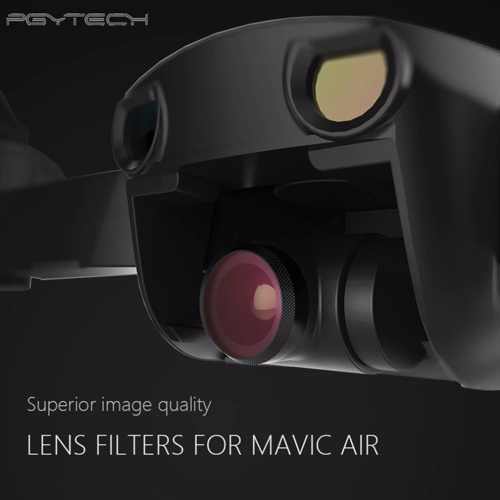 PGYTECH MRC-UV/HD-ND64 фильтр объектива оптического стекла камеры для DJI MAVIC AIR | Электроника