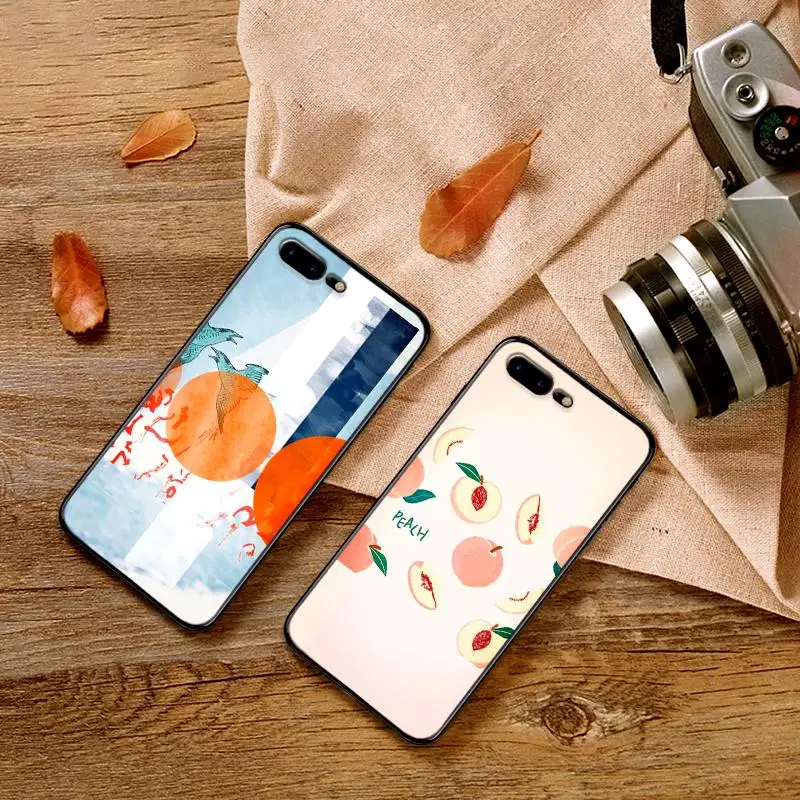 Soft Silicone Phone Case For iPhone XR TPU 5 5SE 6 6S 7 Plus 8Plus XS X Xr Max 9 Coque fruit | Мобильные телефоны и
