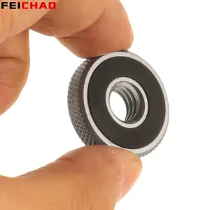 1x крепление для горячего башмака Аксессуары Металлическая Гайка адаптер для холодного башмака вспышки для 14 